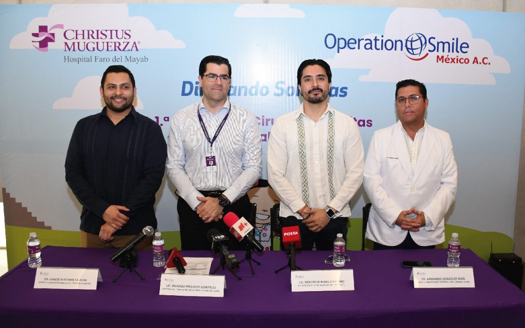 CHRISTUS MUGUERZA HOSPITAL FARO DEL MAYAB CIRUGIAS GRATUITAS dibujando sonrisas