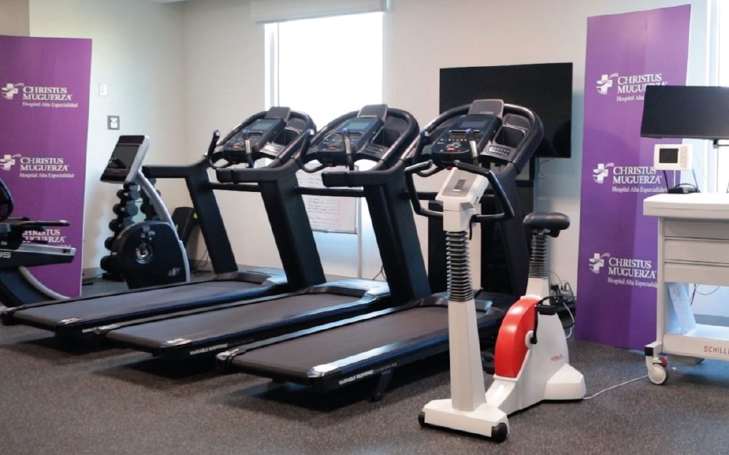 3. Centro de rehabilitación cardiaca en CHRISTUS MUGUERZA Alta Especialidad.