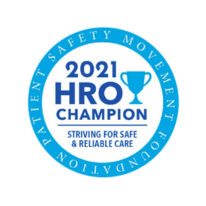 Distintivo HRO Champion (Organización de Alta Fiabilidad)