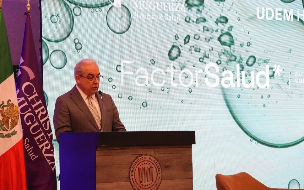 Dr. Horacio Garza Ghio, director general de CHRISTUS MUGUERZA, destaca la importancia de acercar información científica accesible a la población.